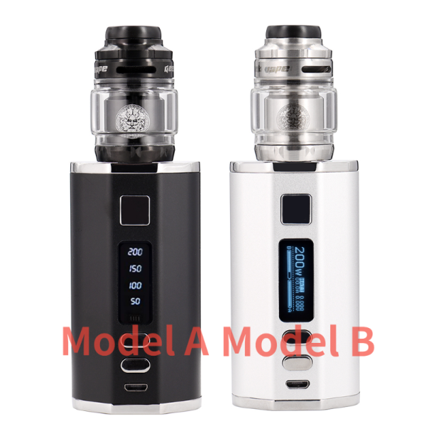 ⁦السجائر الإلكترونية 200 واط Vapes صندوق Mod Vape 4500 مللي أمبير بطارية زيوس X شبكة هيئة الطرق والمواصلات 3.5/4.5 مللي قدرة خزان صندوق طقم عصري المرذاذ Vaper⁩ - الصورة ⁦4⁩