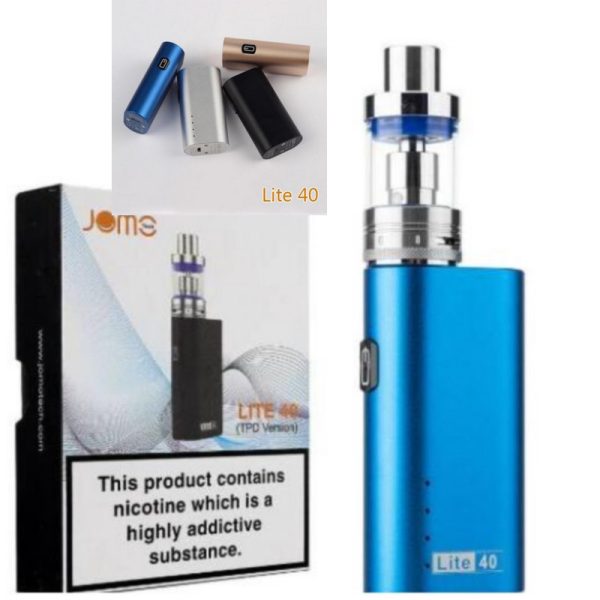 ⁦الأصلي جومو لايت 40 عدة السجائر الإلكترونية 40 واط Vape Mod المدمج في 18650 2200 مللي أمبير بطارية 3 مللي المرذاذ E cig أطقم⁩ - الصورة ⁦2⁩
