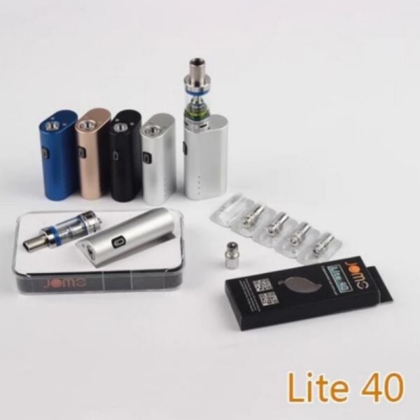 ⁦الأصلي جومو لايت 40 عدة السجائر الإلكترونية 40 واط Vape Mod المدمج في 18650 2200 مللي أمبير بطارية 3 مللي المرذاذ E cig أطقم⁩ - الصورة ⁦4⁩