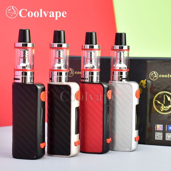 ⁦80 واط سيجارة إلكترونية عدة 2200mAh بطارية Vape Mod 2mltank E سيجارة طقم سيجارة إلكترونية على شكل قلم⁩ - الصورة ⁦3⁩