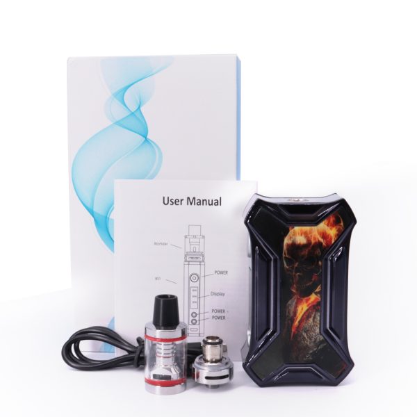 ⁦E السجائر 150 واط صندوق MOD Vape سوبرمان عدة المدمج في بطارية 510 الموضوع 2 مللي خزان الشيشة الشيشة المرذاذ مناسبة السائل بخار⁩ - الصورة ⁦6⁩