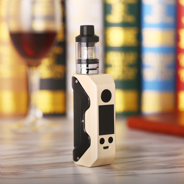⁦E السجائر M8 120 واط صندوق وزارة الدفاع Vape عدة قابل للتعديل الجهد 1800 مللي أمبير بطارية مع 3 مللي خزان ضخمة المرذاذ E السجائر الدخان⁩ - الصورة ⁦2⁩