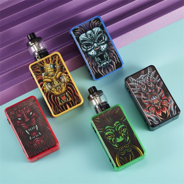 ⁦E السجائر Vape الدخان 160 واط صندوق طقم عصري 2200 مللي أمبير بطارية 3.5 مللي البخاخة السلطة قابل للتعديل السجائر الإلكترونية المرذاذ Vaper⁩ - الصورة ⁦2⁩