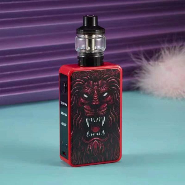 ⁦E السجائر Vape الدخان 160 واط صندوق طقم عصري 2200 مللي أمبير بطارية 3.5 مللي البخاخة السلطة قابل للتعديل السجائر الإلكترونية المرذاذ Vaper⁩ - الصورة ⁦3⁩