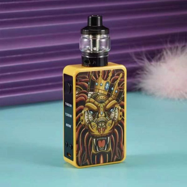 ⁦E السجائر Vape الدخان 160 واط صندوق طقم عصري 2200 مللي أمبير بطارية 3.5 مللي البخاخة السلطة قابل للتعديل السجائر الإلكترونية المرذاذ Vaper⁩ - الصورة ⁦4⁩