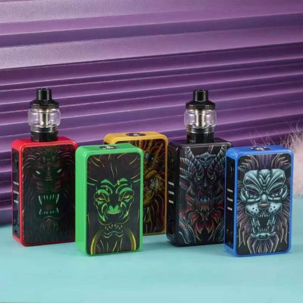 ⁦E السجائر Vape الدخان 160 واط صندوق طقم عصري 2200 مللي أمبير بطارية 3.5 مللي البخاخة السلطة قابل للتعديل السجائر الإلكترونية المرذاذ Vaper⁩ - الصورة ⁦5⁩