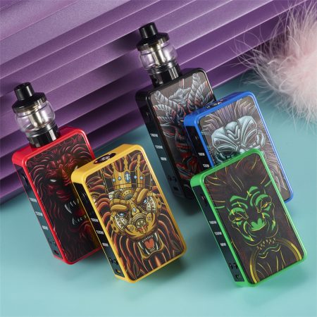 E السجائر Vape الدخان 160 واط صندوق طقم عصري 2200 مللي أمبير بطارية 3.5 مللي البخاخة السلطة قابل للتعديل السجائر الإلكترونية المرذاذ Vaper