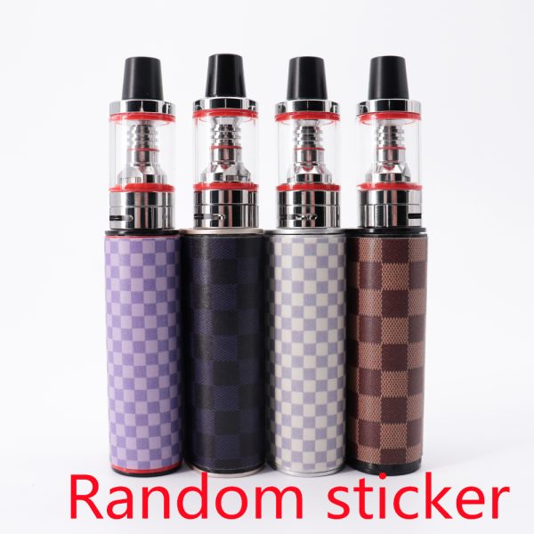 ⁦E-صندوق السجائر وزارة الدفاع Vape عدة 80 واط 1600 مللي أمبير بناء في البطارية مع 2.5 مللي خزان 0.3ohm لفائف طقم عصري ألياف الكربون Vape عدة المرذاذ⁩ - الصورة ⁦3⁩