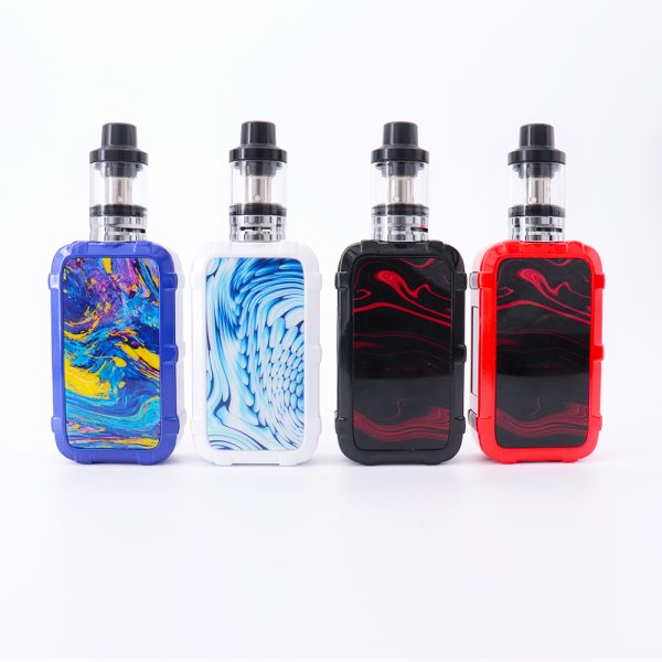 ⁦P10 120 واط VAPE kit ضخم بخار كبير صندوق الطاقة mod 1800 مللي أمبير بطارية 3.0 مللي e-السجائر كول vaper عدة سيجارة إلكترونية⁩ - الصورة ⁦2⁩