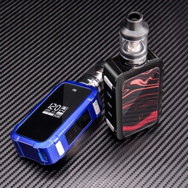 ⁦بخار ضخم P10 120 واط Vape عدة 1800 مللي أمبير بنيت في بطارية 3 مللي خزان e-السجائر كول vapes أطقم Vaper Vape القلم المرذاذ⁩ - الصورة ⁦3⁩