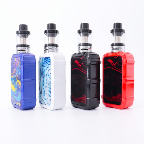 ⁦بخار ضخم P10 120 واط Vape عدة 1800 مللي أمبير بنيت في بطارية 3 مللي خزان e-السجائر كول vapes أطقم Vaper Vape القلم المرذاذ⁩ - الصورة ⁦6⁩