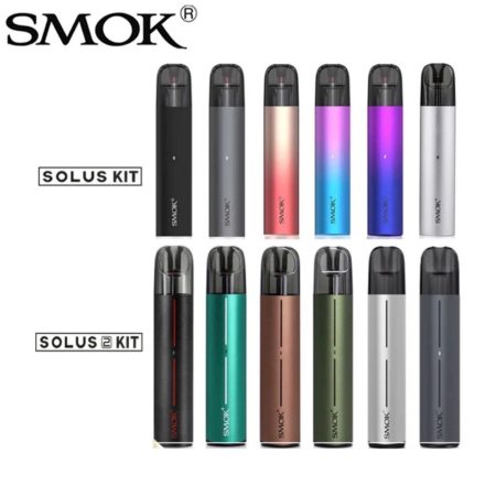جديد الأصلي SMOK SOLUS و SOLUS 2 جراب عدة 15 واط 700 مللي أمبير 2.5 مللي خرطوشة Meshed 0.9ohm الإلكترونية E السجائر Vape VS نوفو 4 نورد 5