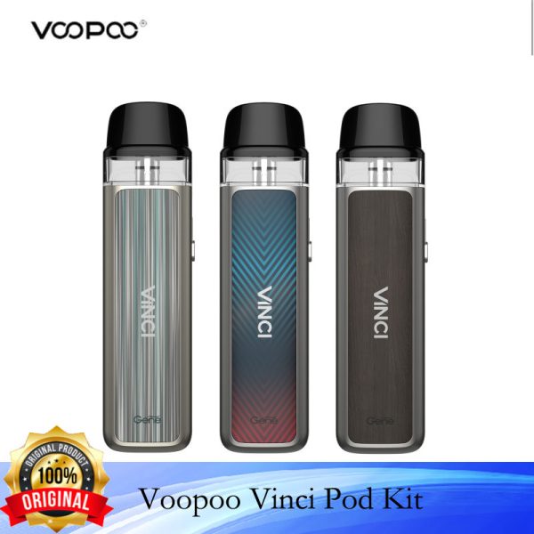 ⁦الأصلي VOOPOO فينشي جراب كاتب عدة 15 واط Vape 800 مللي أمبير بطارية 2 مللي جراب خرطوشة الجينات شرائح E السجائر المرذاذ E السجائر⁩ - الصورة ⁦2⁩