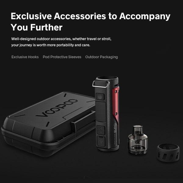 ⁦VOOPOO Argus Pro /Argus X Pod طقم عصري 80 واط 4.5 مللي PnP Pod Tank 3000 مللي أمبير بطارية/No 18650 بطارية Mod Vape Kit السجائر الإلكترونية⁩ - الصورة ⁦4⁩