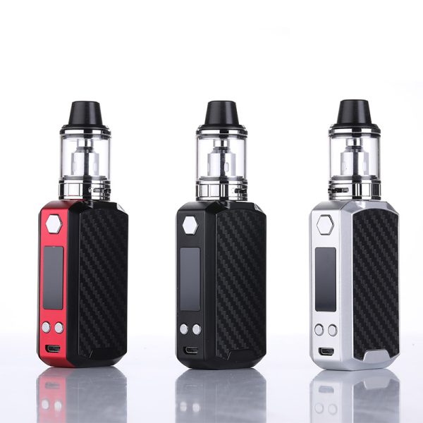 ⁦Vape صندوق طقم عصري E-السجائر الأصلي XYZ 80 واط مع 2200 مللي أمبير بناء في بطارية 2.5 مللي خزان LED عرض المرذاذ Vape القلم بخار⁩ - الصورة ⁦5⁩