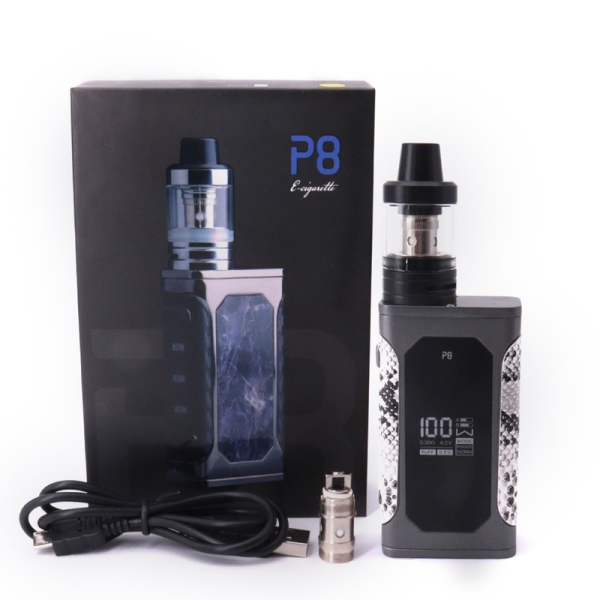 ⁦Vape Kit الأصلي 100 واط السجائر الإلكترونية 2200 مللي أمبير بناء في صندوق بطارية وزارة الدفاع Vape الكهربائية التدخين Vapes Vaper Vape القلم⁩ - الصورة ⁦2⁩