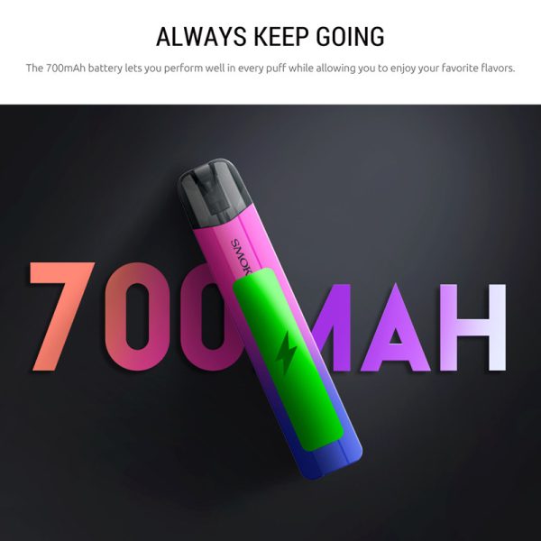 ⁦Vape سموك أصلي Nfix برو عدة 25 واط صندوق Mod 700mAh سيجارة إلكترونية بالبطارية 2 مللي خرطوشة المرذاذ LP1 Meshed لفائف⁩ - الصورة ⁦3⁩