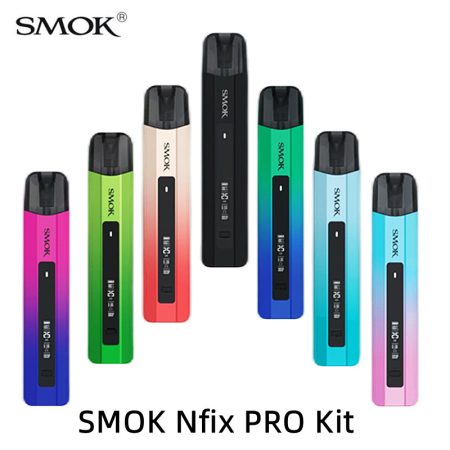 Vape سموك أصلي Nfix برو عدة 25 واط صندوق Mod 700mAh سيجارة إلكترونية بالبطارية 2 مللي خرطوشة المرذاذ LP1 Meshed لفائف