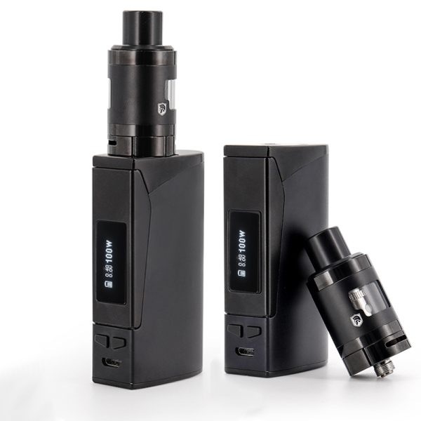 ⁦Vaper E السجائر الختم 100 واط صندوق Mod Vape عدة 2000 مللي أمبير بطارية 2.5 مللي خزان شاشة LED Eic المرذاذ الشيشة القلم النرجيلية Vaper أطقم⁩ - الصورة ⁦2⁩