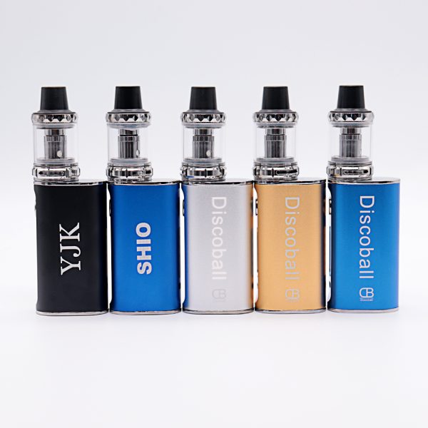 ⁦الإلكترونية vaper Ekifee 100 واط صندوق مجموعة أدوات التعديل ضخمة الدخان 3.0 مللي خزان 2000 مللي أمبير قلم تدخين مزود ببطارية عدة سيجارة إلكترونية جراب⁩ - الصورة ⁦2⁩