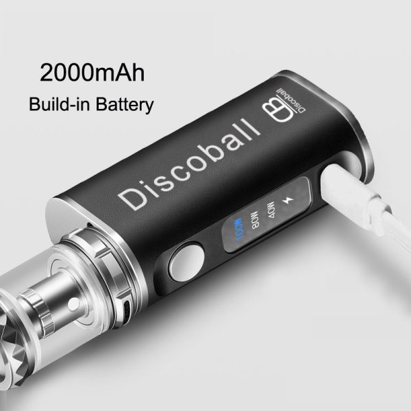 ⁦الإلكترونية vaper Ekifee 100 واط صندوق مجموعة أدوات التعديل ضخمة الدخان 3.0 مللي خزان 2000 مللي أمبير قلم تدخين مزود ببطارية عدة سيجارة إلكترونية جراب⁩ - الصورة ⁦3⁩