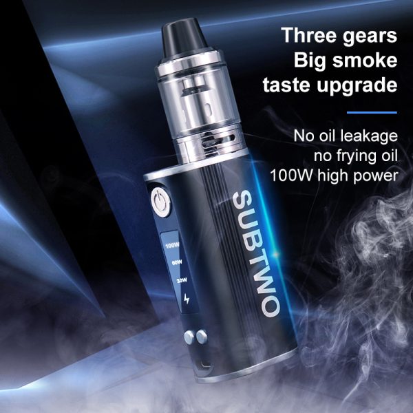 ⁦الإلكترونية vaper Ekifee 100 واط صندوق مجموعة أدوات التعديل ضخمة الدخان 3.0 مللي خزان 2000 مللي أمبير قلم تدخين مزود ببطارية عدة سيجارة إلكترونية جراب⁩ - الصورة ⁦5⁩